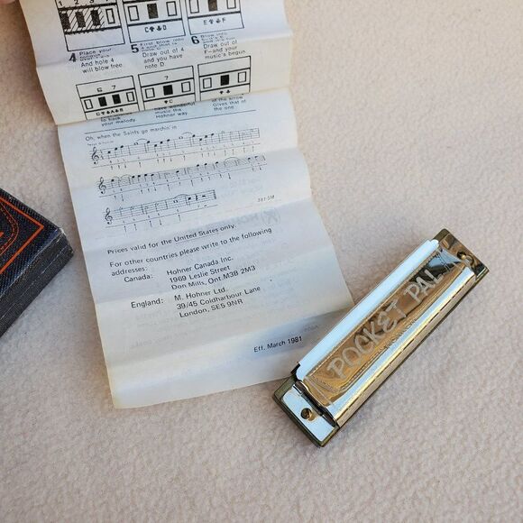 Hohner Pocket Pal Harmonica - Picture 10 of 14